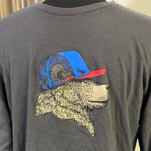 Columbia Charcoal Bear Graphic Shirt